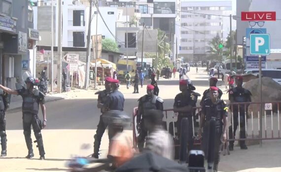 Cité Kër Gorgui : Ambiance départ Ousmane Sonko pour le tribunal