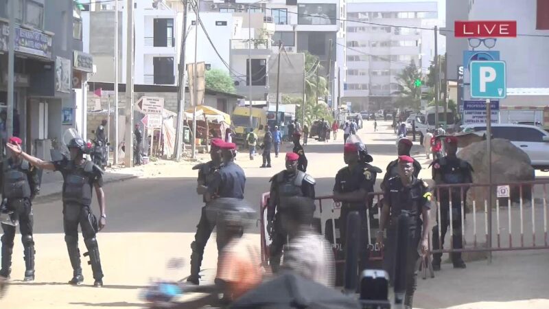 Cité Kër Gorgui : Ambiance départ Ousmane Sonko pour le tribunal