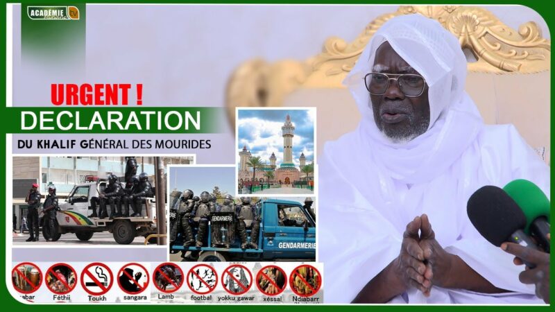 Touba: le khalife dissout la police religieuse