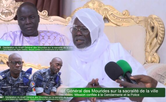 Renforcement de la sécurité à Touba : Le plaidoyer de Serigne Mountakha devant la police et la gendarmerie Renforcement de la sécurité à Touba : Le plaidoyer de Serigne Mountakha devant la police et la gendarmerie