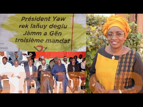 Contre la 3e candidature : Aminata Touré accélère le combat en signant la pétition de « Jamm à Gen 3e mandat » Contre la 3e candidature : Aminata Touré accélère le combat en signant la pétition de « Jamm à Gen 3e mandat »