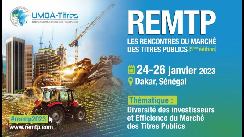 Ouverture  de la 5e édition des Remtp : Guest Speaking Badanam Patoki Président de l’Autorité des Marchés Financiers sur le Thème : Diversité des investisseurs et efficience du Marché des Titres Publics