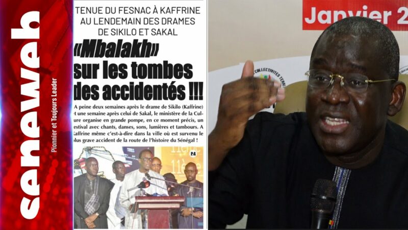 Organisation du FESNAC moins d’un mois après drame de Sikilo : «C’est le peuple qui juge, pas les articles de presse», Aliou Sow Organisation du FESNAC moins d’un mois après drame de Sikilo : «C’est le peuple qui juge, pas les articles de presse», Aliou Sow