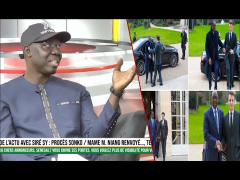 « La France a rejeté la 3e candidature de Macky »: Les révélations de Sire Sy-Vidéo