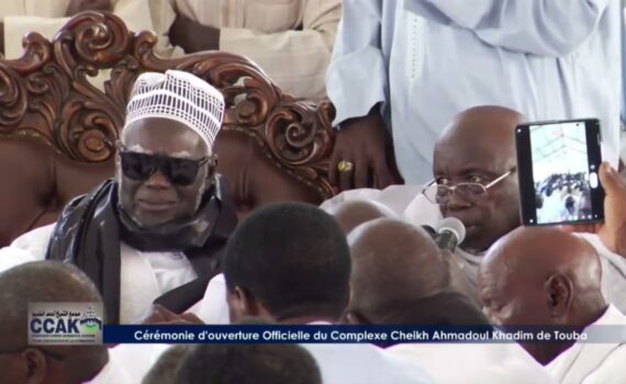 Université de Touba : Serigne Mountakha exprime toute sa satisfaction à Macky Sall Université de Touba : Serigne Mountakha exprime toute sa satisfaction à Macky Sall
