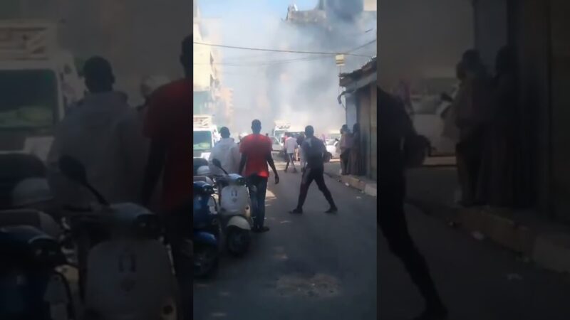 Sandaga : Commerçants et policiers s’affrontent Sandaga : Commerçants et policiers s’affrontent