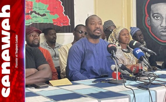 Hannibal Djim : Conférence de presse de Frapp  pour sa libération Hannibal Djim : Conférence de presse de Frapp  pour sa libération