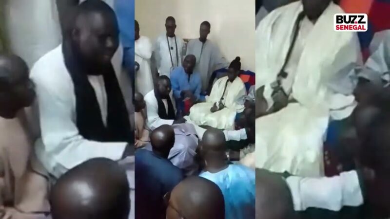 [Vidéo ] Touba: Ousmane Sonko chez le khalife général des Baye Faal