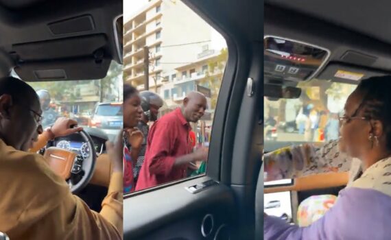 En pleine balade à Dakar, Macky et Marième contrariés par les cris «Sonko, Sonko, Sonko… » En pleine balade à Dakar, Macky et Marième contrariés par les cris «Sonko, Sonko, Sonko… »