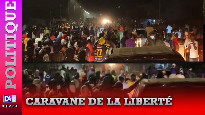 KOLDA : Sonko entre dans la ville , vives tensions …