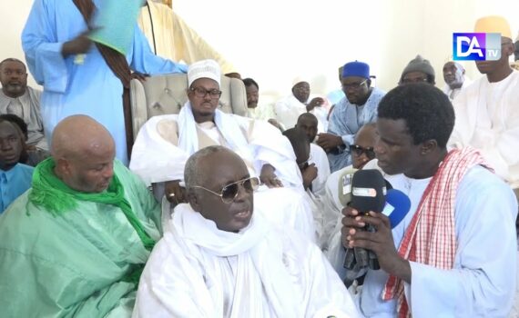 GUÉDÉ 2023 – Une forte délégation des familles religieuses du Sénégal reçue par Cheikh Bass Abdou Khadre Mbacké