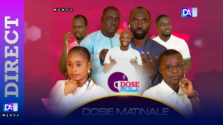 [🔴LIVE] DOSE MATINALE : revue de presse, actu ,sante l’émission qui vous réveille! (14 Aout 2023)