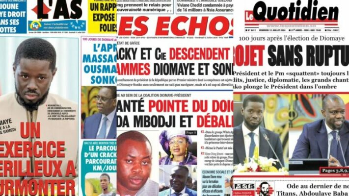 La Revue de Presse de Fatou Thiam Ngom du Vendredi 12 juillet 2024 (wolof)