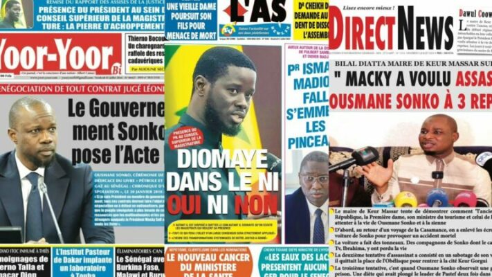 La Revue de Presse de Fatou Thiam Ngom du vendredi 05 juillet 2024 (wolof)