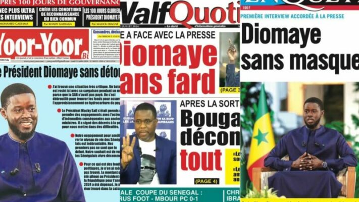 La Revue de Presse de Fatou Thiam Ngom du Lundi 15 juillet 2024 (wolof)