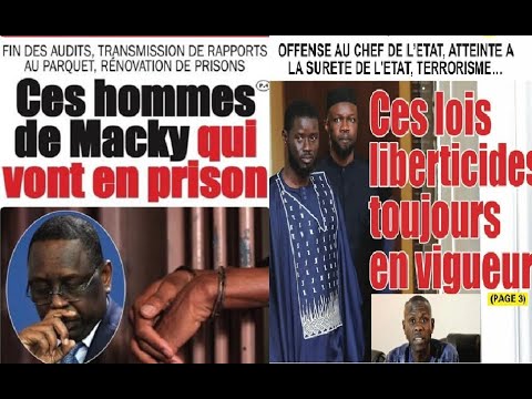 La Revue des titres des journaux parus ce vendredi 02 Aout 2024
