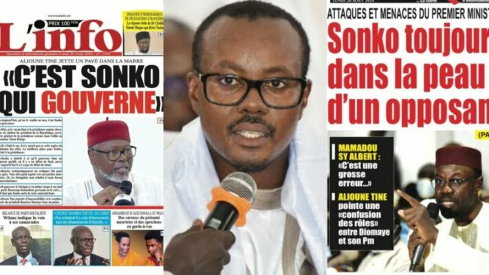 La Revue de Presse de Fatou Thiam Ngom du Lundi 26 Aout 2024 (wolof)
