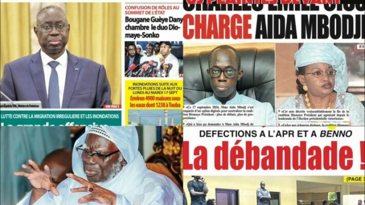 La Revue de Presse de Fatou Thiam Ngom du Jeudi 19 Septembre 2024 (wolof)