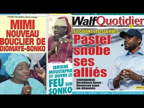 La Revue de Presse de Fatou Thiam Ngom du Mardi 17 Septembre 2024 (wolof)
