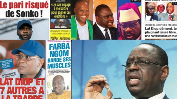 La Revue de Presse de Fatou Thiam Ngom du Lundi 23 Septembre 2024 (wolof)