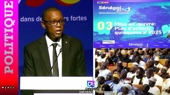 Référentiel « Sénégal 2050 » : Souleymane Diallo présente le plan quinquennal stratégique 2025-2029 avec 6 défis à relever