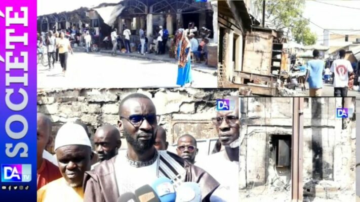 Incendie au marché central de Thiès : Le grand rassemblement des Artisans du Sénégal appelle à une réaction « urgente » de la part des autorités étatiques