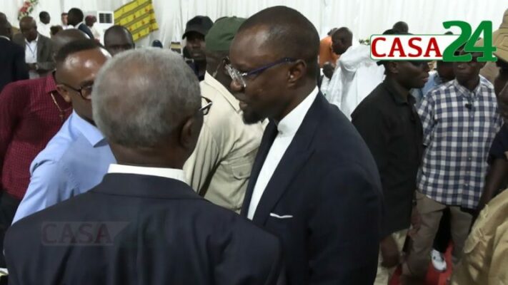 Casamance : Première rencontre officielle entre Sonko et Robert Sagna à Ziguinchor