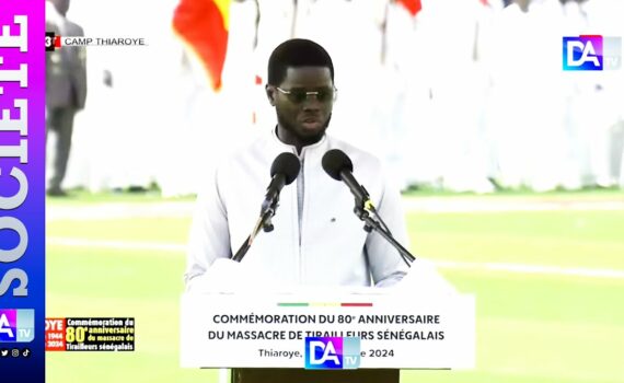 Le PR Bassirou Diomaye « Le massacre de Thiaroye, 80 ans d’oubli et de silence assourdissant…» Le PR Bassirou Diomaye « Le massacre de Thiaroye, 80 ans d’oubli et de silence assourdissant…»