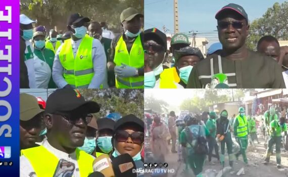 Mbour : Le ministre de l’environnement déplore les installations électriques anarchiques dans les marchés