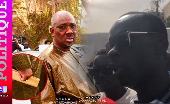 Audition de Farba au PJF : Abdoulaye Ndiaye, chargé de communication, demande aux militants de quitter les lieux Audition de Farba au PJF : Abdoulaye Ndiaye, chargé de communication, demande aux militants de quitter les lieux