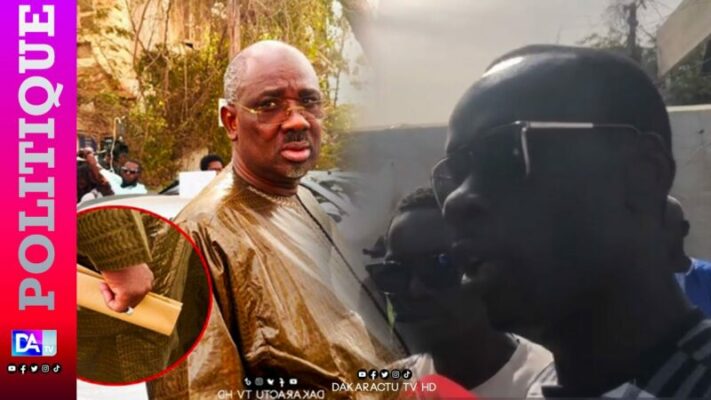 Audition de Farba au PJF : Abdoulaye Ndiaye, chargé de communication, demande aux militants de quitter les lieux