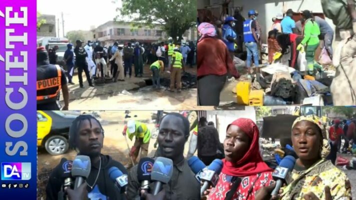 Déguerpissement au marché central de Thiès : Les marchands ruent dans les brancards et fustigent… Déguerpissement au marché central de Thiès : Les marchands ruent dans les brancards et fustigent…