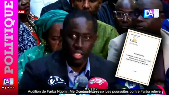 Rapport de la Cour des Comptes – Un rapport douteux, selon Papa Malick Ndour « ce gouvernement va …. »