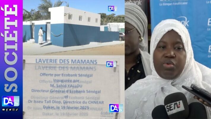 Santé : Ecobank Sénégal met à la disposition de l’hôpital Albert Royer une laverie des mamans