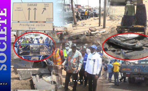 SIPS – Thiaroye libéré de l’anarchie urbaine : Une opération de désencombrement réussie pour sécuriser et aménager l’axe
