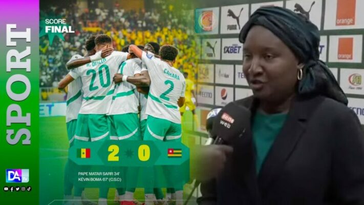 Victoire du Sénégal contre le Togo : Khady Diène Gaye confiante pour l’avenir des lions Victoire du Sénégal contre le Togo : Khady Diène Gaye confiante pour l’avenir des lions