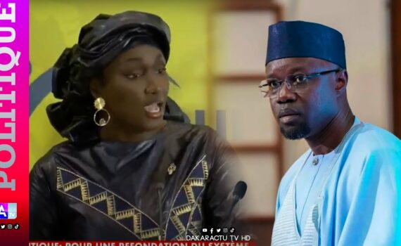 Anta Babacar Ngom à Ousmane Sonko : « L’opposition n’a rien de résiduel…elle est vivante, consciente et exigeante. Anta Babacar Ngom à Ousmane Sonko : « L’opposition n’a rien de résiduel…elle est vivante, consciente et exigeante.