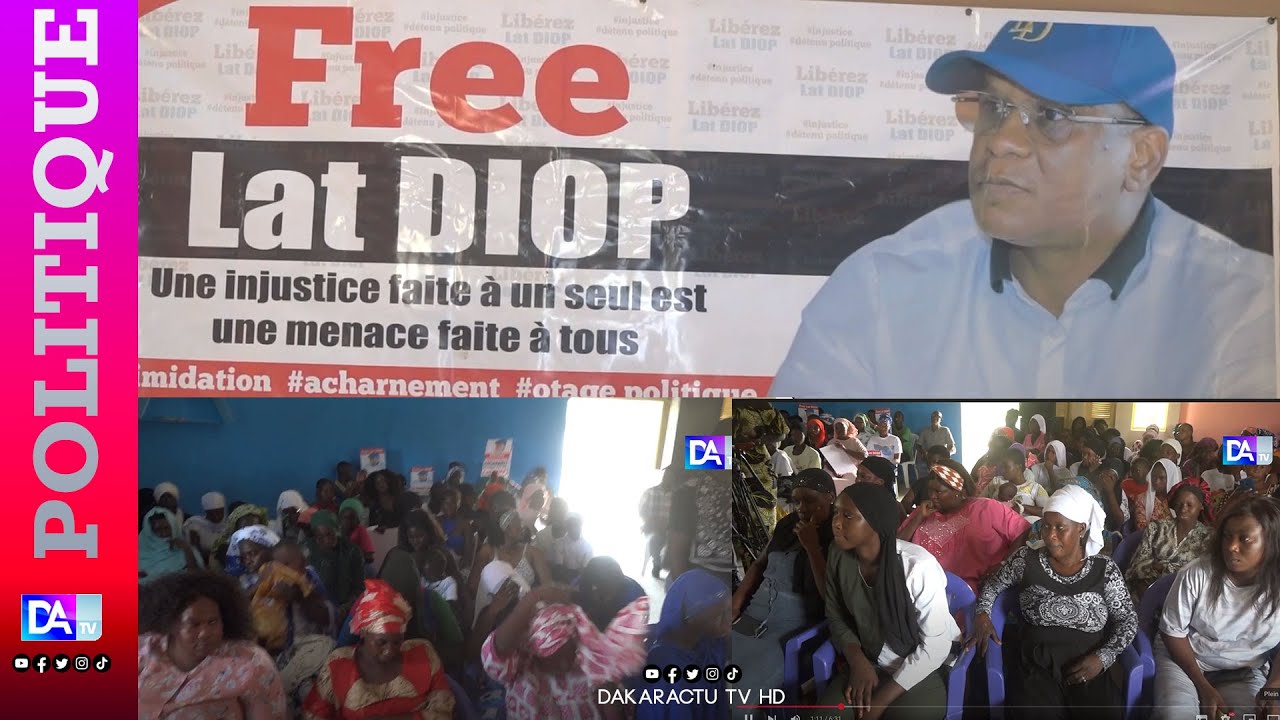 11 mois de Lat Diop en prison – Guédiawaye explose : militants en larmes et colère contre le régime