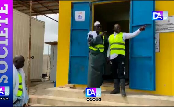 Baisse du niveau de l’eau à Touba : Serigne Kosso Mbacké, fils du Khalife général des Mourides, visite l’ouvrage stratégique de Nguélémou