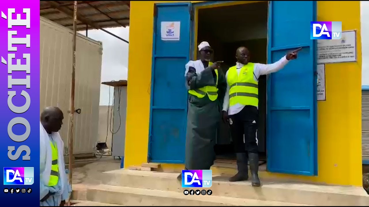 Baisse du niveau de l’eau à Touba : Serigne Kosso Mbacké, fils du Khalife général des Mourides, visite l’ouvrage stratégique de Nguélémou