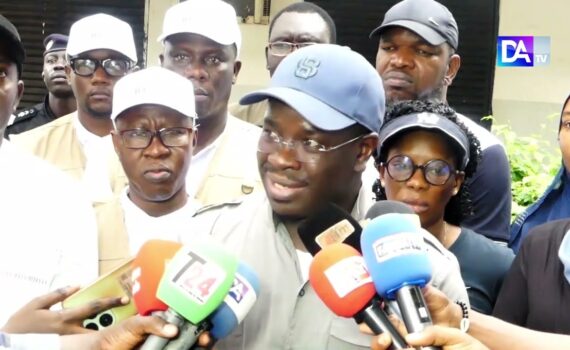 Fortes pluies à Thiès- visite dans les zones touchées:  » Nous avons identifié 77 familles impactées »( Birame Souleye Diop, ministre) Fortes pluies à Thiès- visite dans les zones touchées:  » Nous avons identifié 77 familles impactées »( Birame Souleye Diop, ministre)