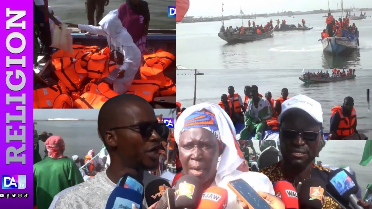 Gamou Médina Baye- Arrivée des insulaires: 3.000 pèlerins à bord de 66 pirogues débarquent à Kaolack Gamou Médina Baye- Arrivée des insulaires: 3.000 pèlerins à bord de 66 pirogues débarquent à Kaolack