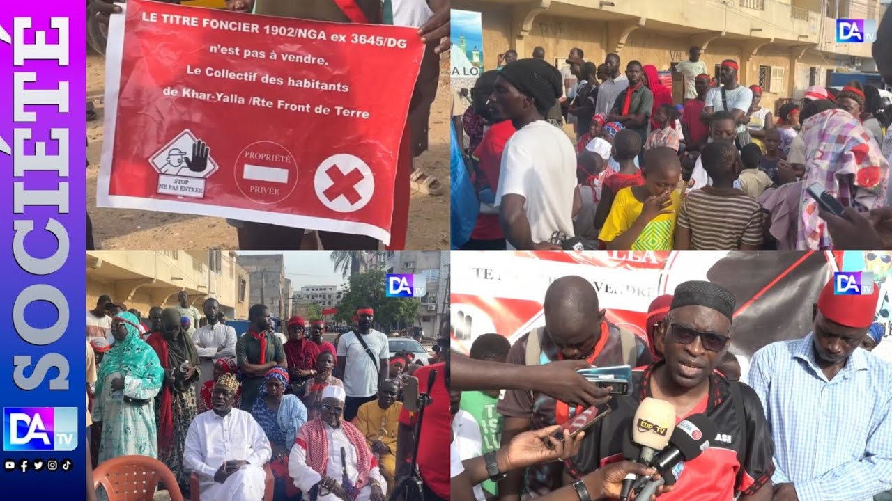 Khar Yalla sur une bombe foncière  : 22 familles menacées d’expulsion sur un terrain hypothéqué depuis 50 ans